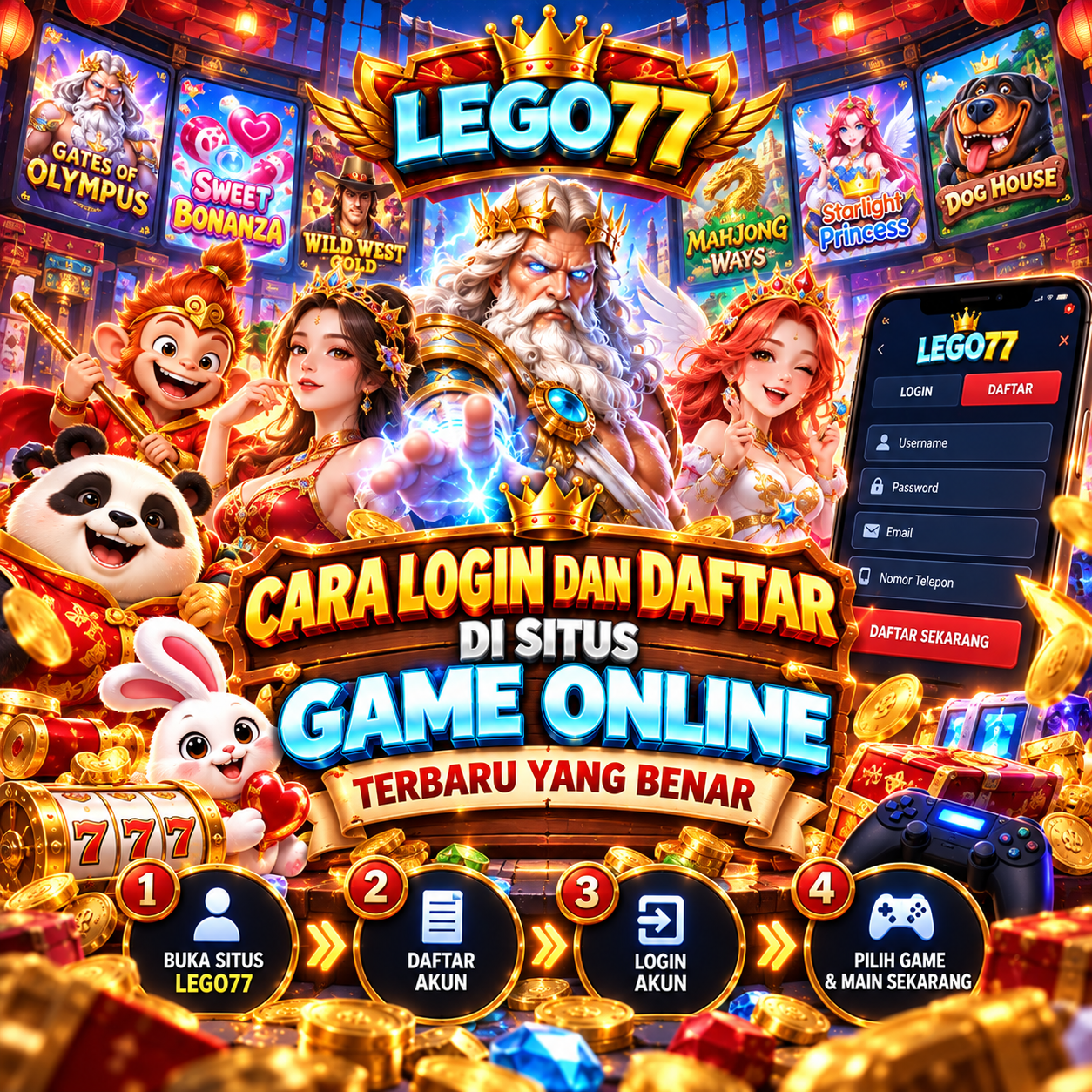 LEGO77 : Link Login Dan Cara Daftar Terbaru Dengan Akses Server Paling Cepat Hari Ini